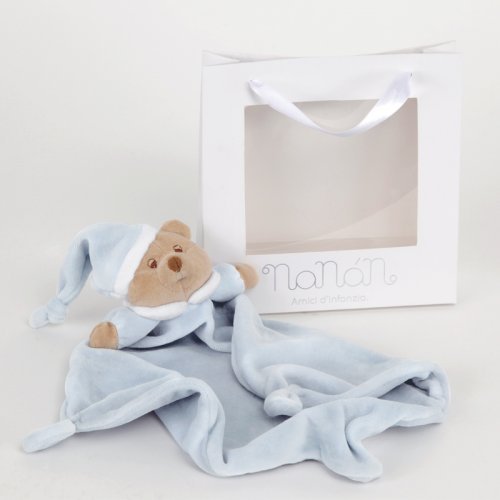 Nanán Fazzoletto per dentini Puccio azzurro Shopping Online