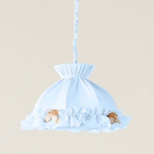Nanán Puccio Lampadario Cupola Azzurro Vendita Calda