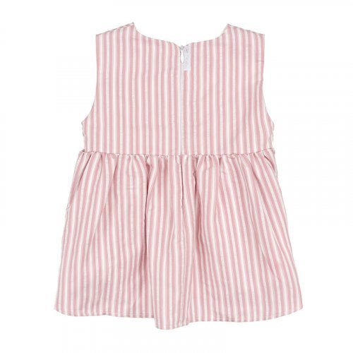 Nanán Blusa smanicata a righe rosa Offerta migliore