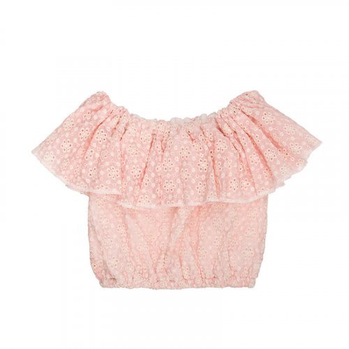 Nanán Blusa in stangallo rosa Latest fashion
