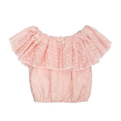 Nanán Blusa in stangallo rosa Latest fashion