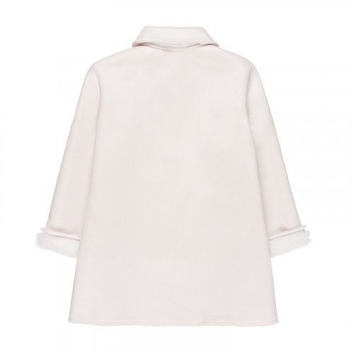 Nanán Cappotto Panna in Ecomontone Rilascio limitato