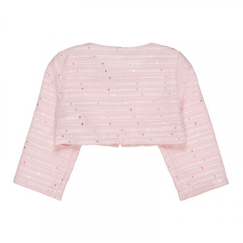 Nanán Cardigan rosa con rosa ACQUISTA ORA