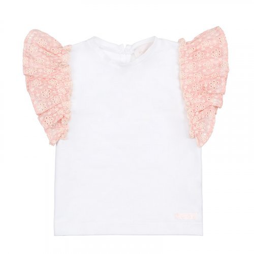 Nanán T-Shirt con frappa rosa Vendita Calda