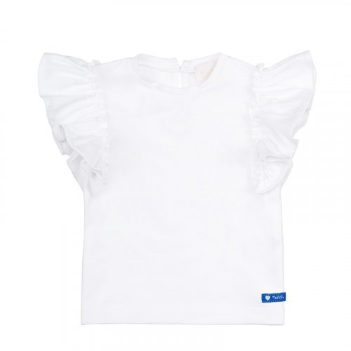 Nanán T-shirt bianca con frappe I Più Venduti