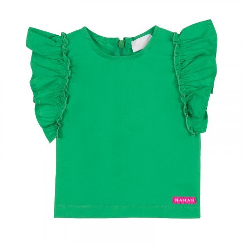 Nanán T-shirt verde In Saldo