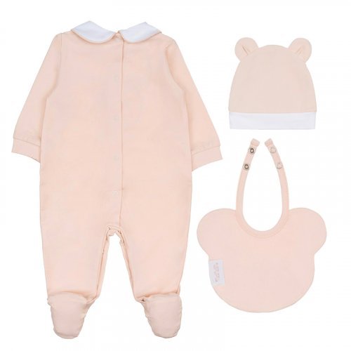 Nanán Confezione regalo tutina + berretta + bavaglio Comprane uno, ottenene uno gratis