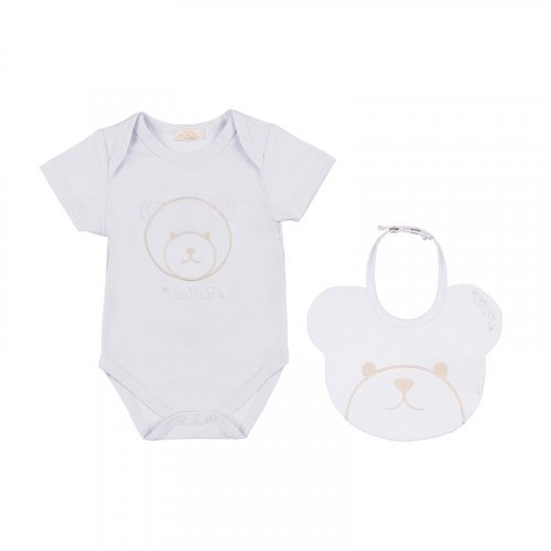 Nanán Confezione regalo body + bavaglino Offerte giornaliere
