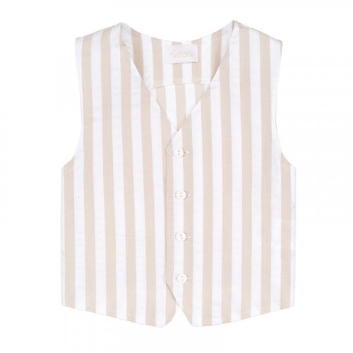 Nanán Gilet rigato Only for today