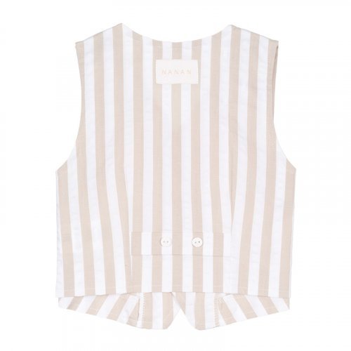 Nanán Gilet rigato Only for today
