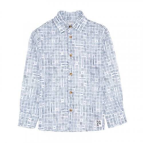 Nanán Camicia con fantasia geometrica Esporta salva