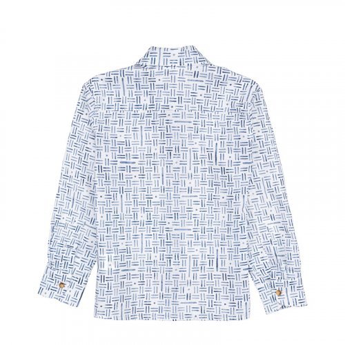 Nanán Camicia con fantasia geometrica Esporta salva