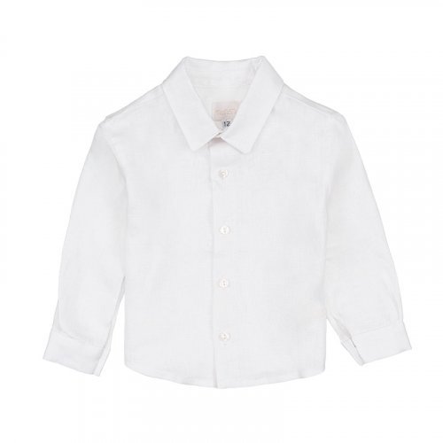 Nanán Camicia in lino bianco Italia