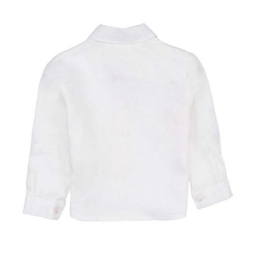 Nanán Camicia in lino bianco Italia