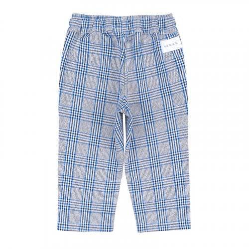 Nanán Pantalone scozzese blu Promozione Limitata