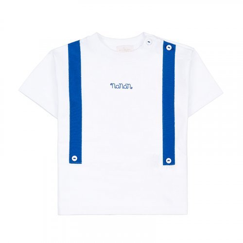 Nanán T-shirt c/bretelle bianco Negozio