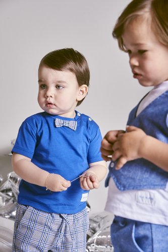 Nanán T-shirt con papillon In Saldo