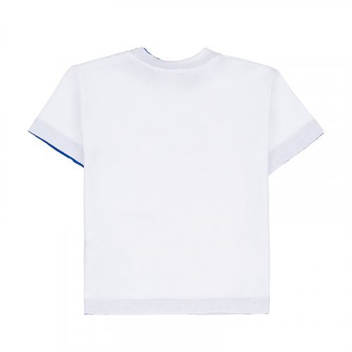 Nanán T-shirt con taschino bianco Nuova