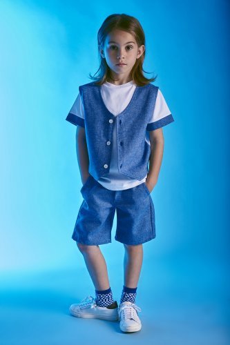Nanán T-shirt con gilet Spedizione gratuita