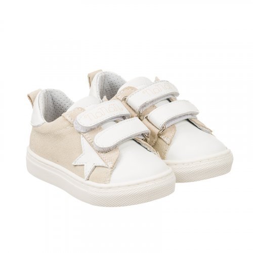 Nanán Sneakers con strap e stella Prezzo di fabbrica