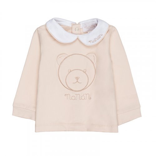 Nanán Tutina 2pz c/Colletto Beige Offerta San Valentino
