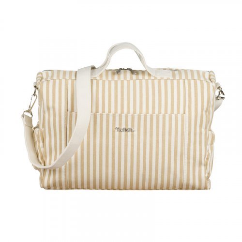 Nanán Borsa passeggio canvas beige Promozione temporanea