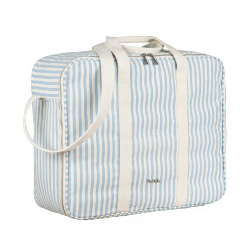 Nanán Borsa mamma canvas azzurra Fino al 60% di sconto