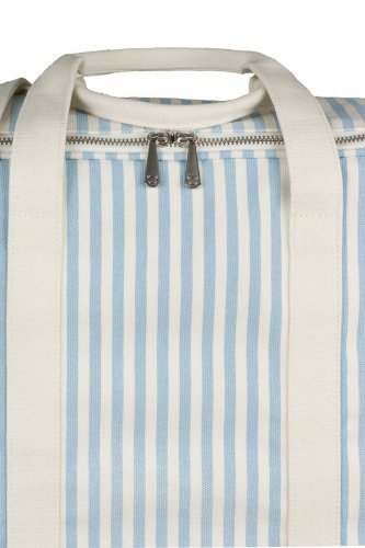 Nanán Borsa mamma canvas azzurra Fino al 60% di sconto