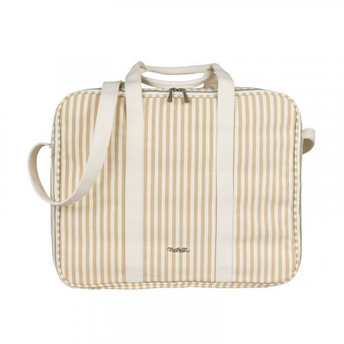 Nanán Borsa mamma canvas beige Fino al 65% di sconto