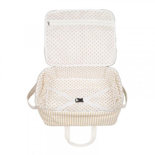 Nanán Borsa mamma canvas beige Fino al 65% di sconto