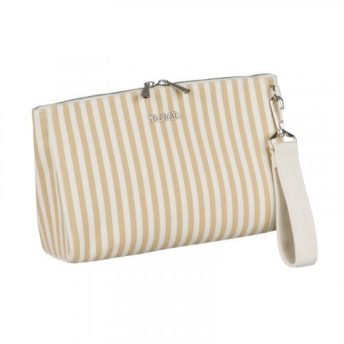 Nanán Pochette canvas beige 50% di sconto con spedizione gratuita