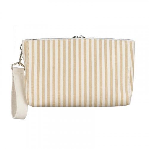 Nanán Pochette canvas beige 50% di sconto con spedizione gratuita