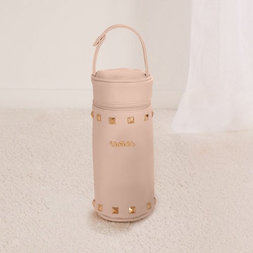 Nanán Portabiberon rosa con borchie Italia
