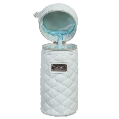 Nanán Portabiberon Azzurro in Ecopelle Trapuntata Nuovo