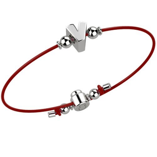Nanán Bracciale Red V Arg 925 Smaltimento dello stoccaggio