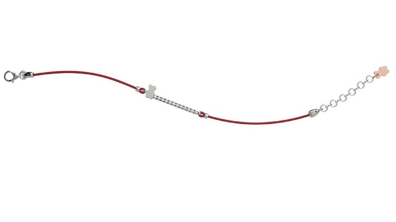 Nanán Bracciale Argento 925 - Col Rosso Nuovi prodotti