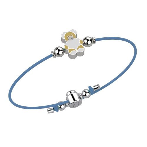 Nanán Bracciale Azzurro Orso Ag 925 Offerte speciali