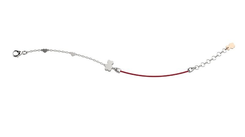 Nanán Bracciale Argento 925 - Col Rosso Prezzo basso