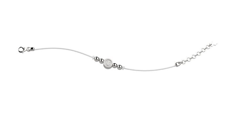Nanán Bracciale Argento 925 - Col Bianco Super Saving Price