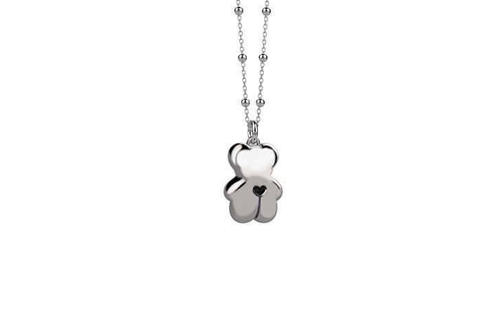 Nanán Pendente orsetto campanellina argento Officina