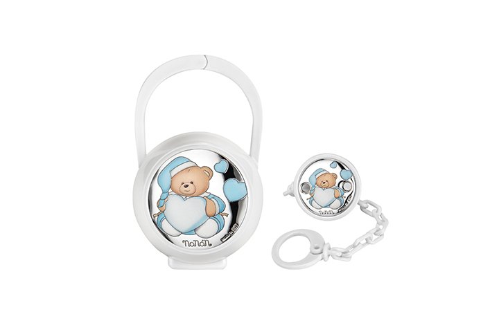 Nanán Set Portaciuccio e Catenella Azzurro Bestseller