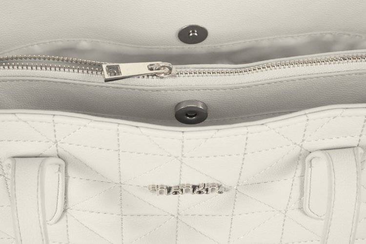 Nanán Borsa Mamma con manici Bianca Fino al 60% di sconto