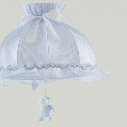 Nanán Lampadario Bombo Azzurro Limitato a 3 giorni