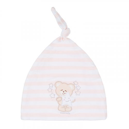 Nanán Berretta Rigata Rosa Esporta salva