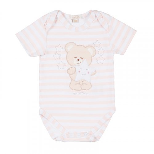 Nanán Body Rigato Rosa Nuovo