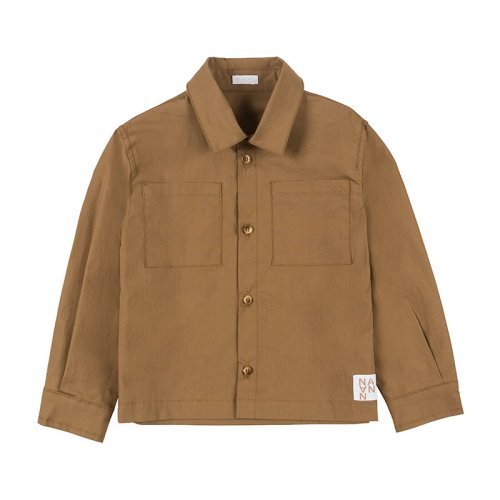 Nanán Giacca Camicia Marrone
