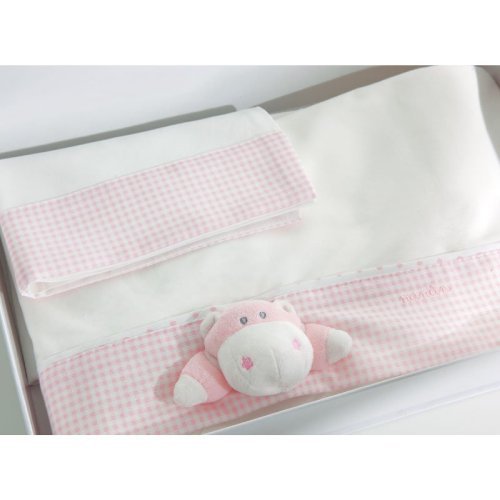 Nanán Set Lenzuola 3pz Letto Bombo Rosa Online