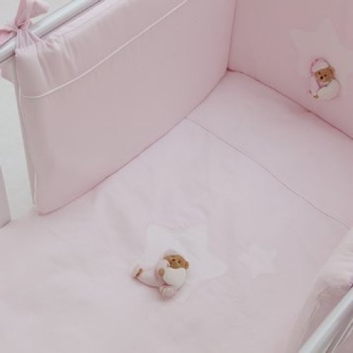 Nanán Set Piumone e Paracolpi 4pz Puccio "Sei la mia stella" Super sconto