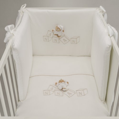 Nanán Set Piumone e Paracolpi 4pz dadini Tato Limitato a 3 giorni