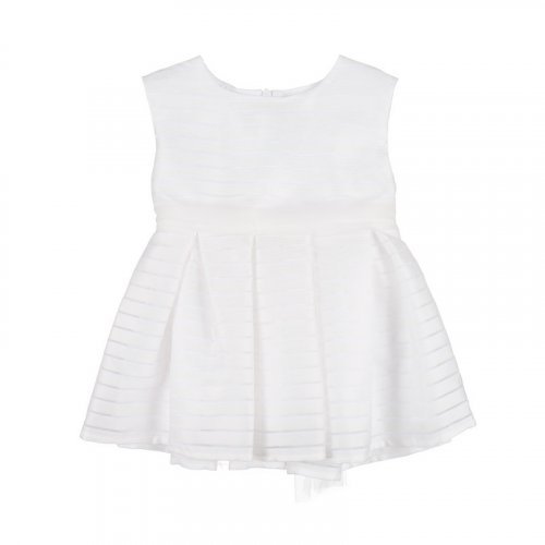 Nanán Abito con fascia bianco Shopping online